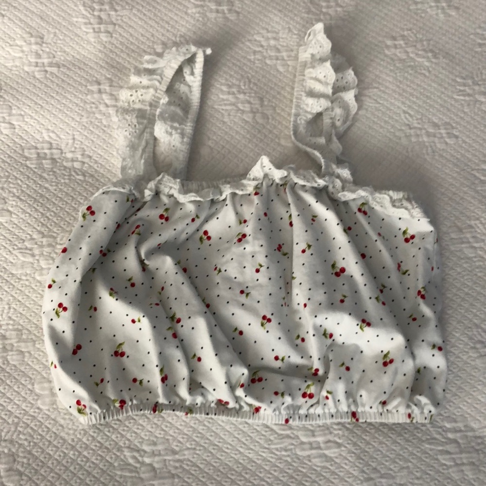 Cherry Crop Top